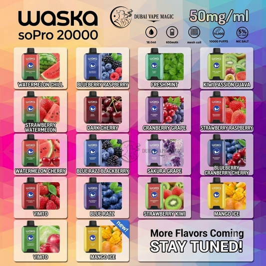 WAKA SoPro 20000 Puffs Vape | Online Delivery in Dubai