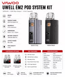 Uwell EM2 Pod Kit 25W | Express Delivery Dubai Vape Magic