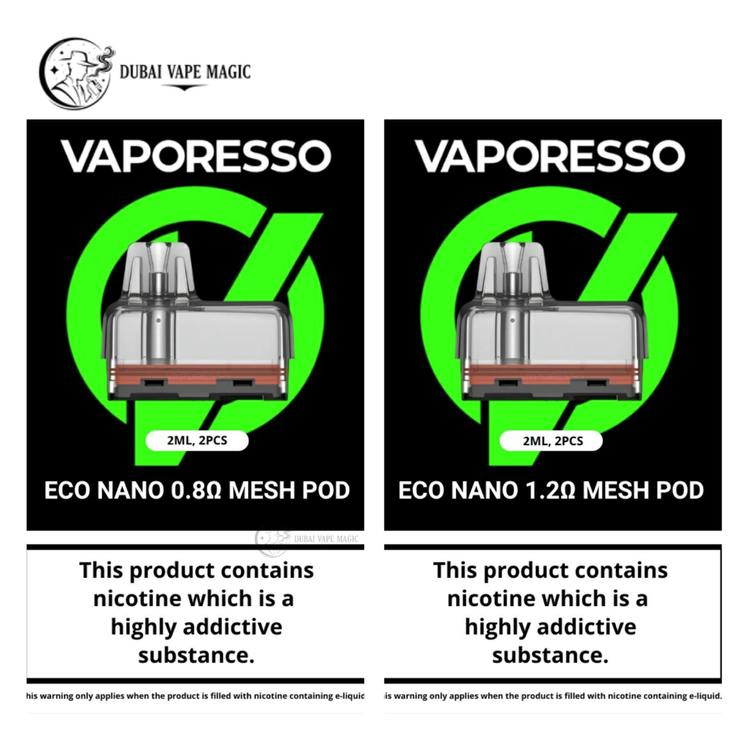 Vaporesso Eco Nano Mesh Pods (2 Pack) | Dubai Vape Magic