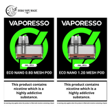 Vaporesso Eco Nano Mesh Pods (2 Pack) | Dubai Vape Magic