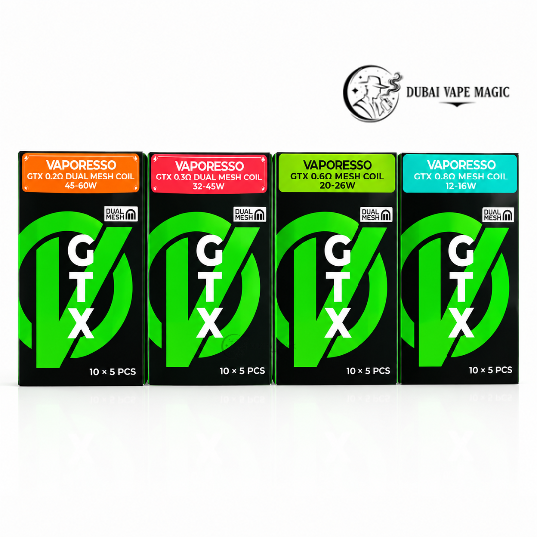 Vaporesso GTX Coils (5 Pack) | Express Delivery Dubai