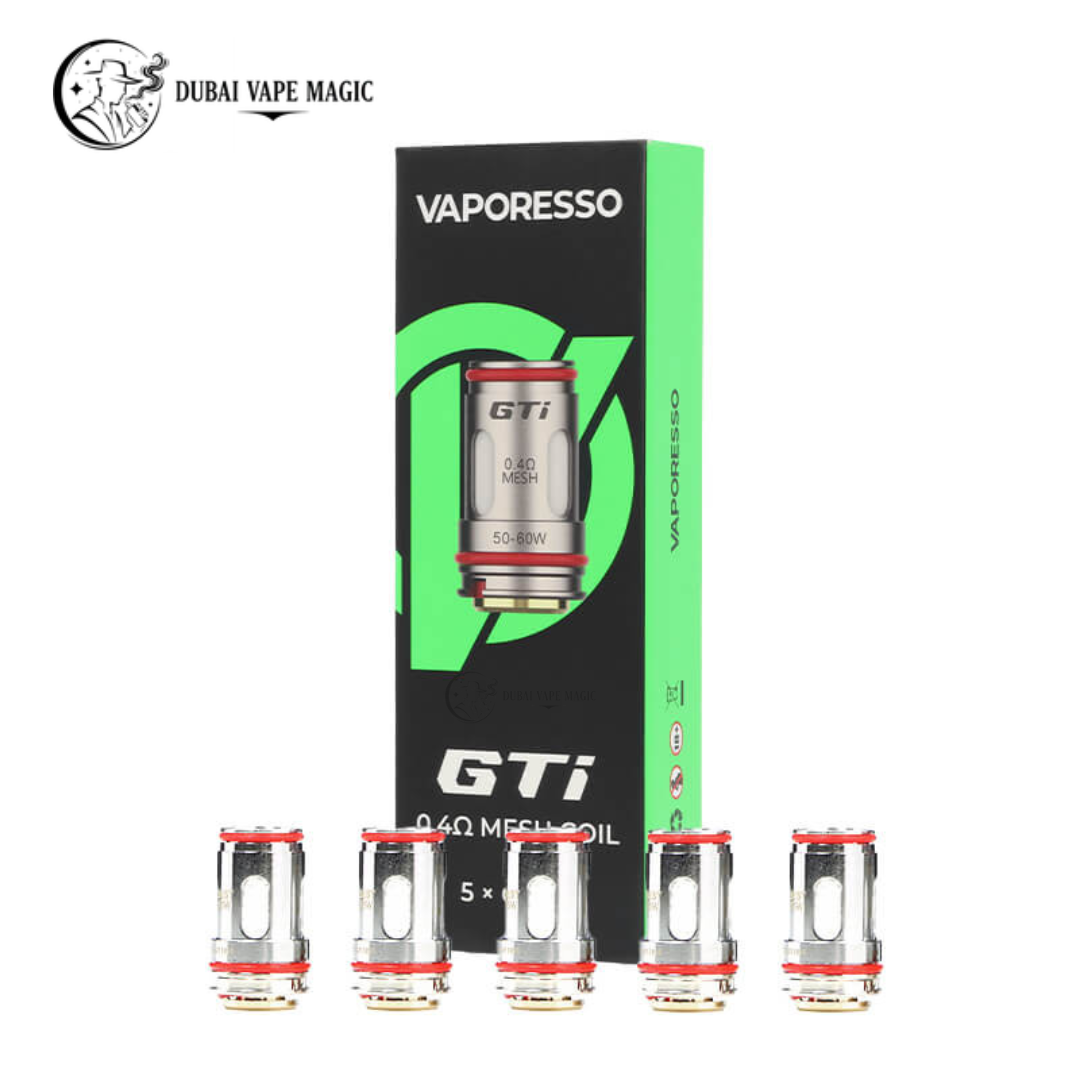 Vaporesso GTi Mesh Coils (5-Pack) | Fast Dubai & UAE Delivery