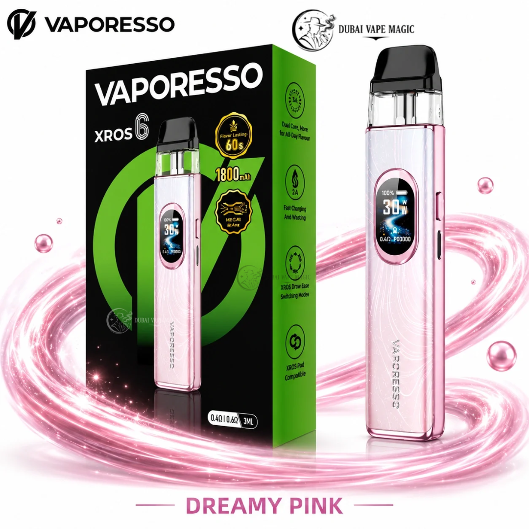 Vaporesso XROS 6 Pod Kit 30W 1800mAh | Buy Vape Dubai UAE