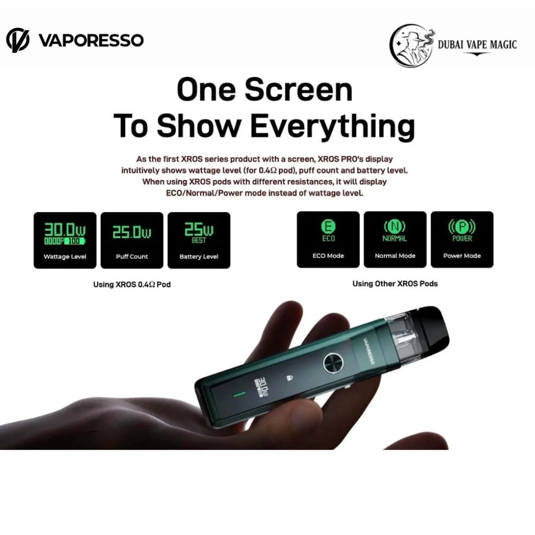 Vaporesso XROS Pro 2 Pod Kit Dubai | Dubai Vape Magic