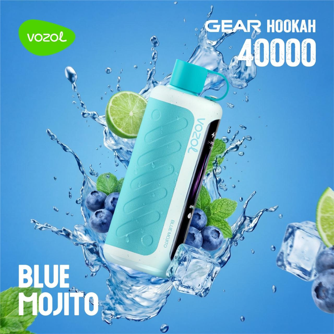 Vozol Gear Hookah 40000 Puffs Disposable | Dubai Vape Magic