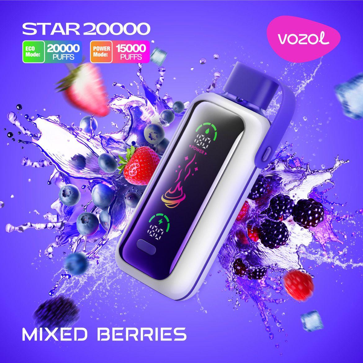 Vozol Star 20000 Puffs Disposable Vape UAE | Fast Delivery Dubai