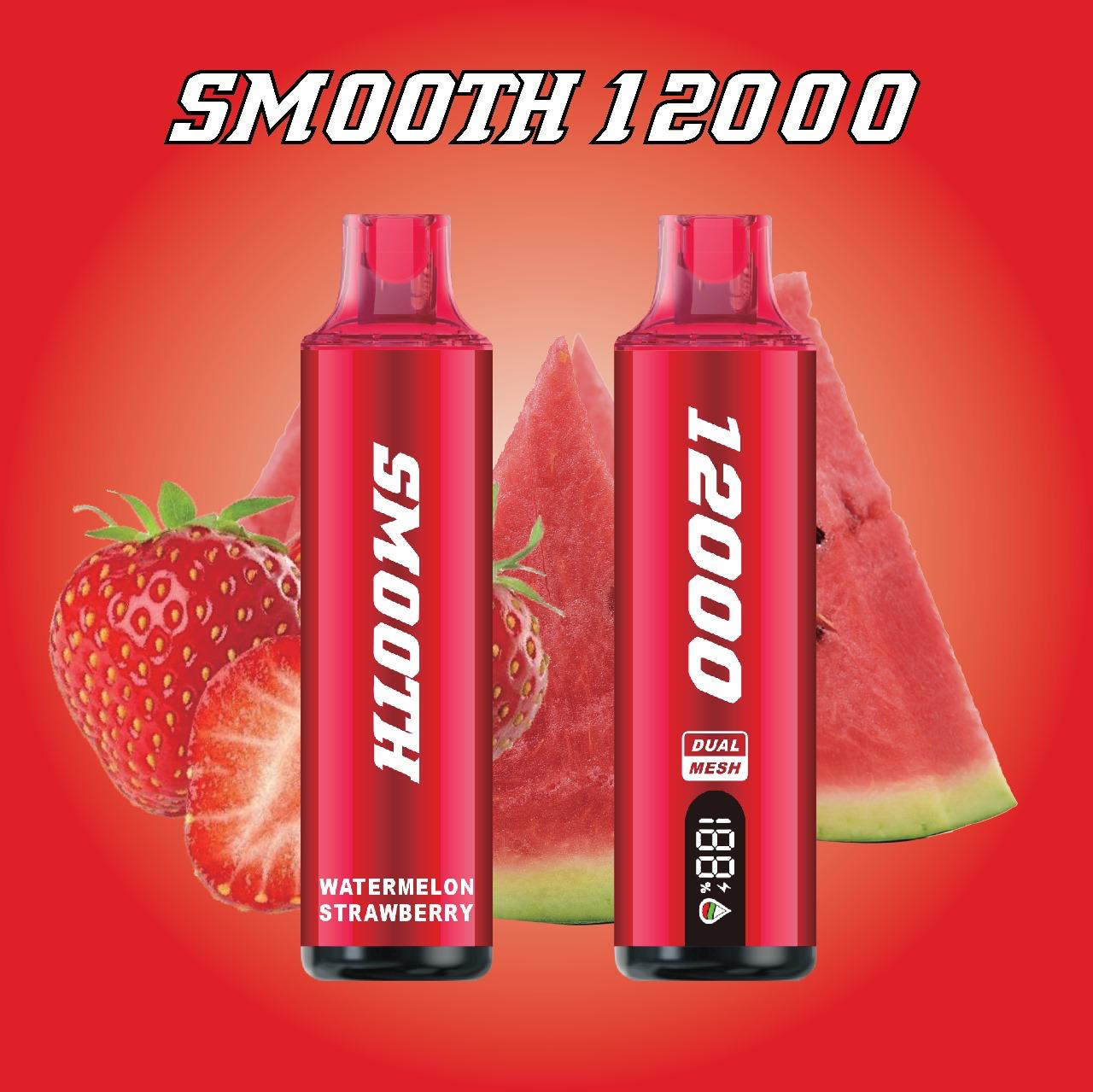 Smooth 12000 Puffs Disposable Vape - Dual Mesh & Smart Display