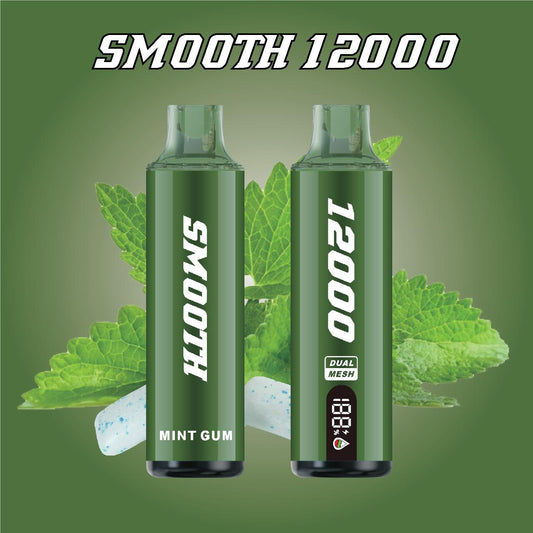 Smooth 12000 Puffs Disposable Vape - Dual Mesh & Smart Display