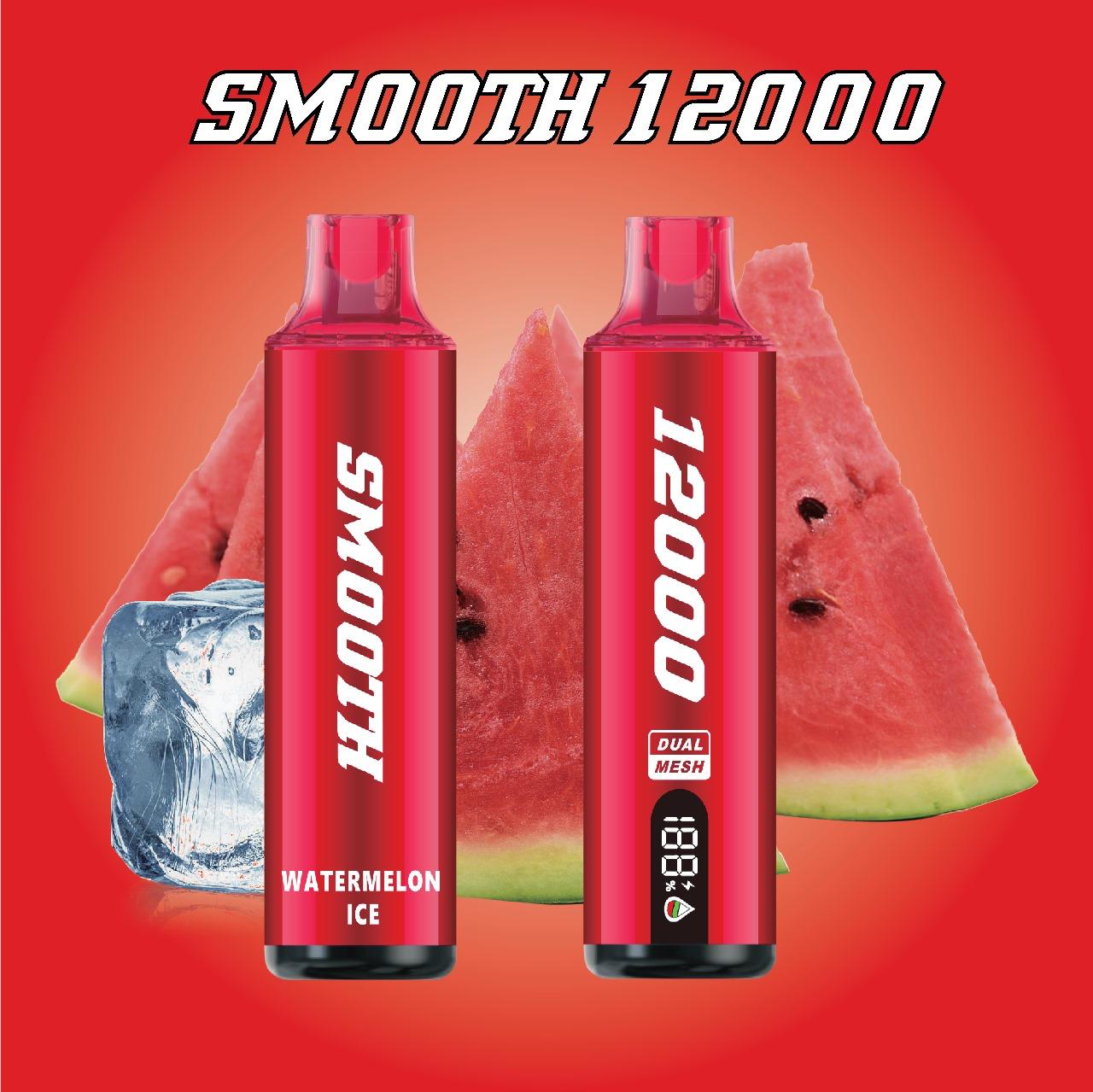 Smooth 12000 Puffs Disposable Vape - Dual Mesh & Smart Display