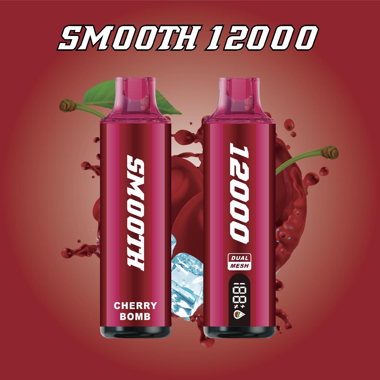 Smooth 12000 Puffs Disposable Vape - Dual Mesh & Smart Display
