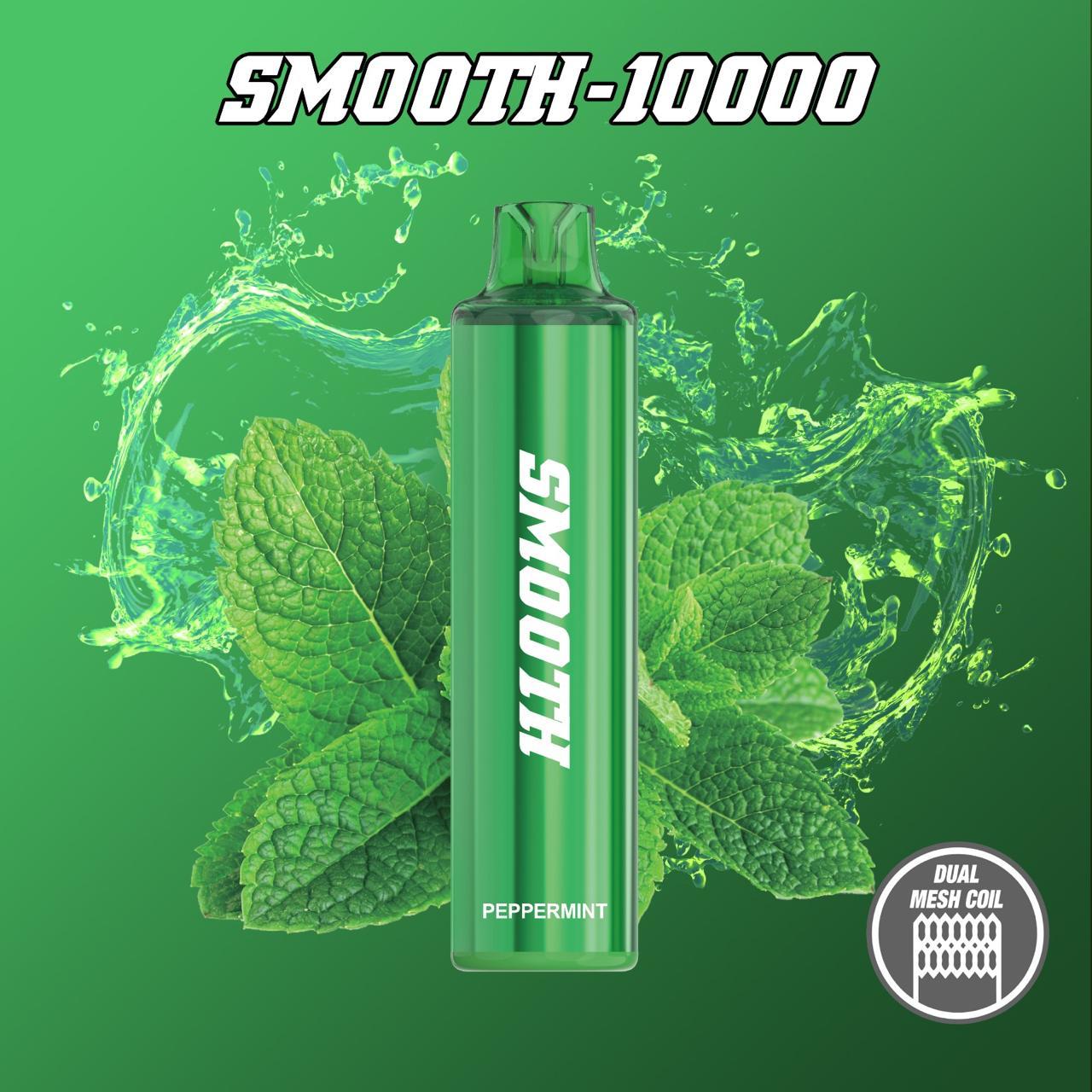Smooth 10000 Puffs Disposable Vape – Dual Mesh Coil 