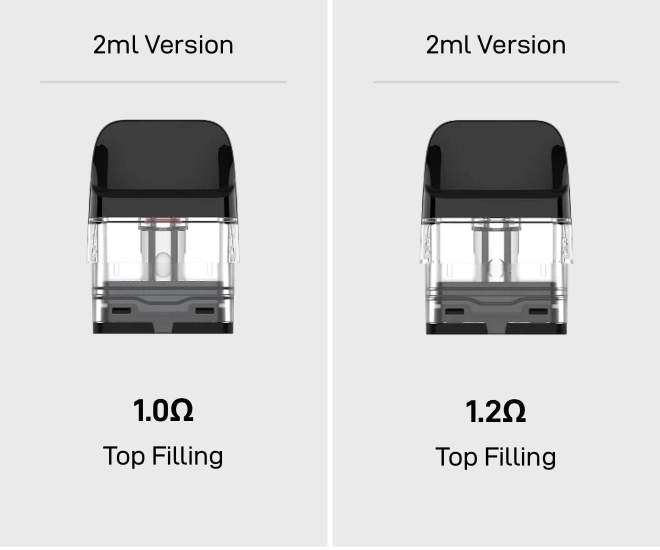 Vaporesso XROS Replacement Pods (4-Pack) – 2ml & 3ml Top-Filling Mesh Cartridges