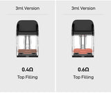 Vaporesso XROS Replacement Pods (4-Pack) – 2ml & 3ml Top-Filling Mesh Cartridges