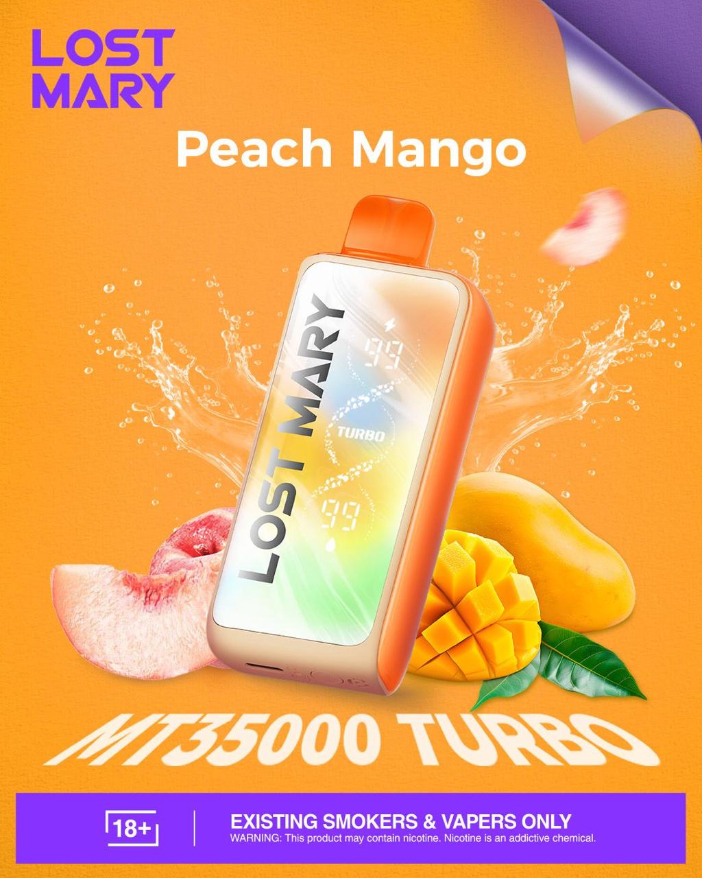 Lost Mary MT35000 Turbo Disposable Vape (35,000 Puffs) – Dubai Vape Magic