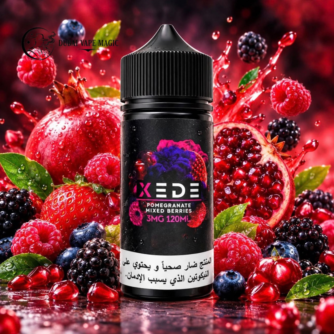 XEDE 120ml E-Liquid 3mg | Premium Vape Juice Dubai