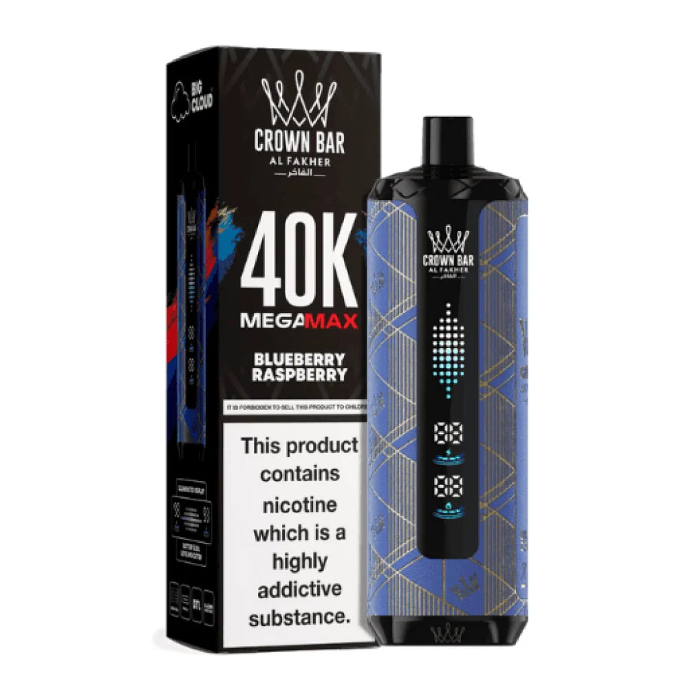 Al Fakher Crown Bar Mega Max 40000 Puffs Vape | Dubai Store