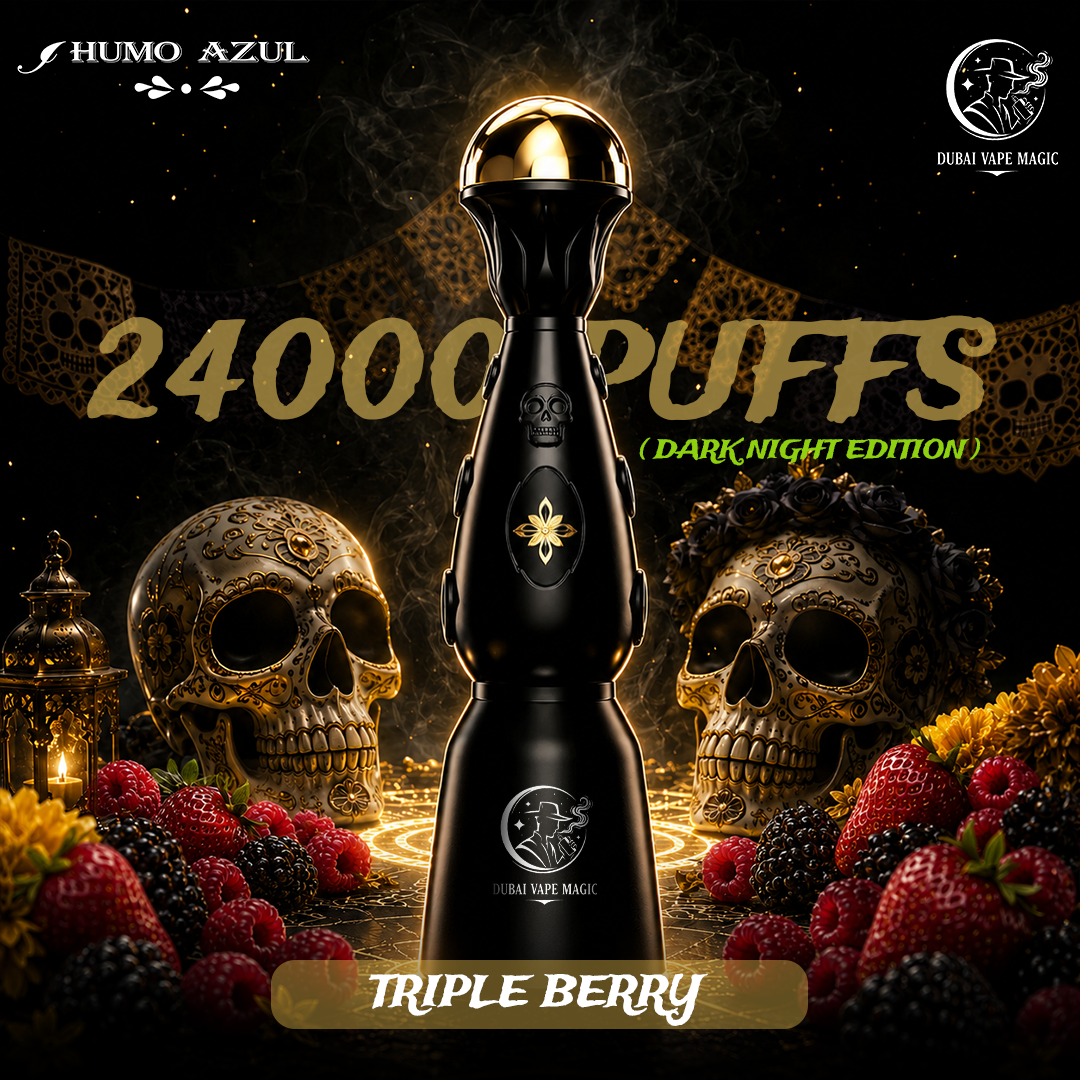 Buy Humo Azul Dark Night 24K Puffs Vape | Dubai Vape Magic