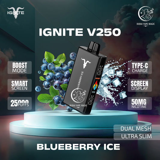 Ignite V250 25000 Puffs in UAE – Premium Disposable Vape Dubai