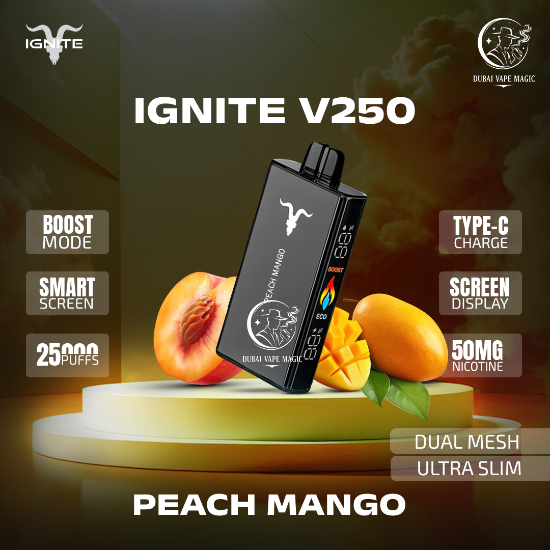 Ignite V250 25000 Puffs in UAE – Premium Disposable Vape Dubai