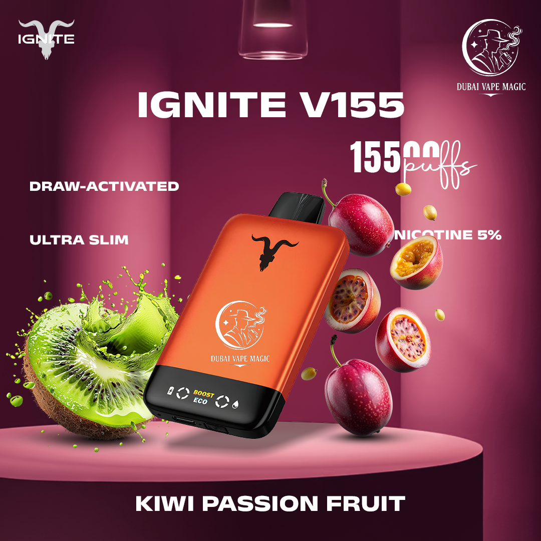 IGNITE V155 Disposable Vape (15500 Puffs) – 5% Nicotine