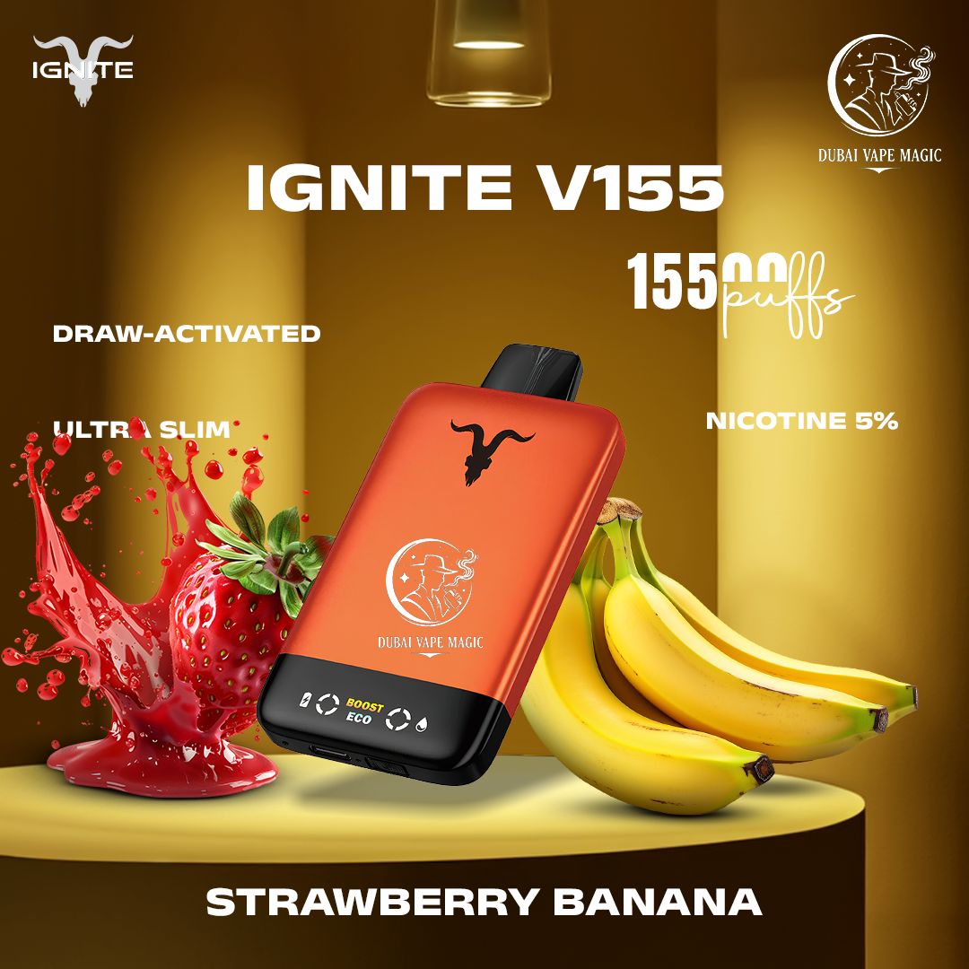 IGNITE V155 Disposable Vape (15500 Puffs) – 5% Nicotine