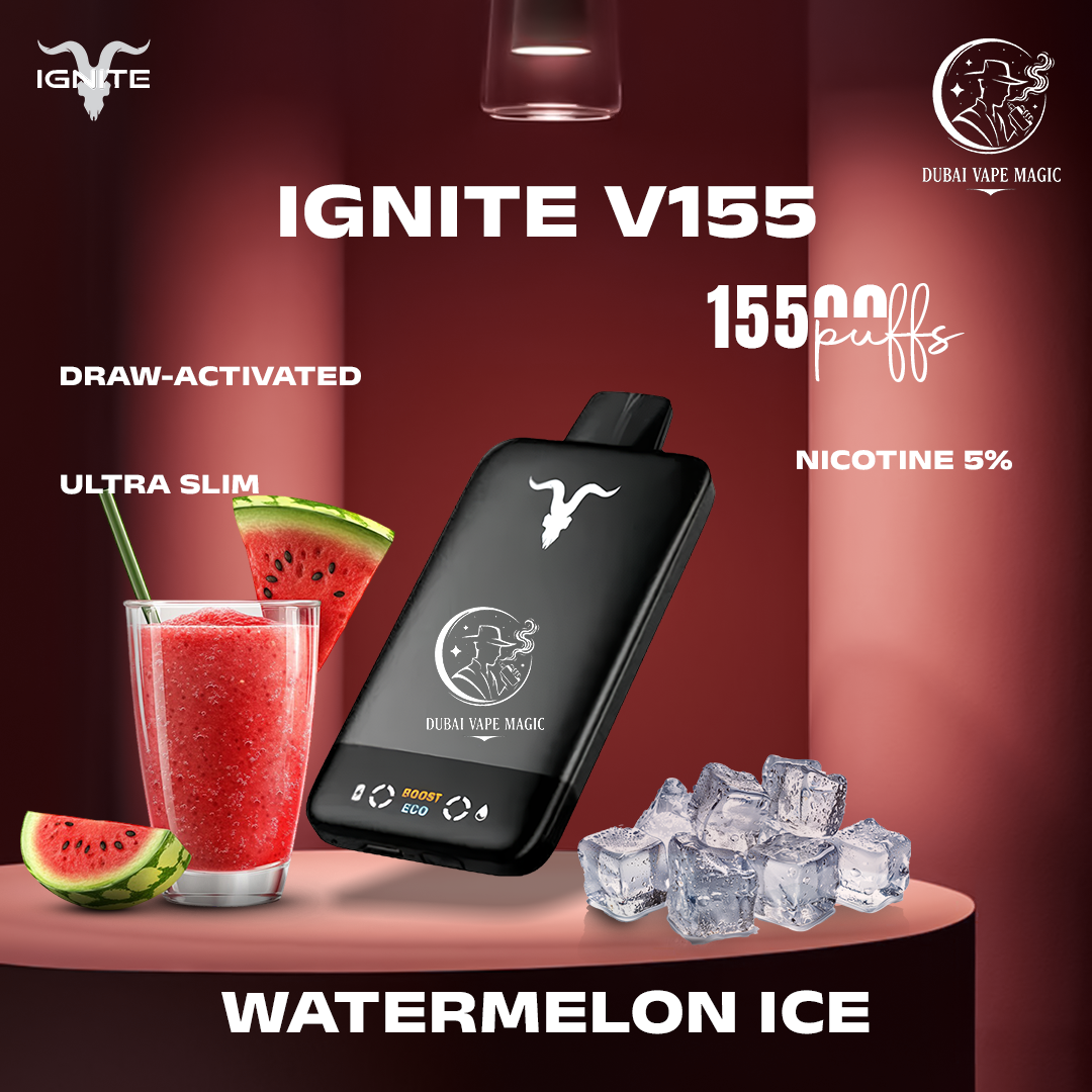 IGNITE V155 Disposable Vape (15500 Puffs) – 5% Nicotine