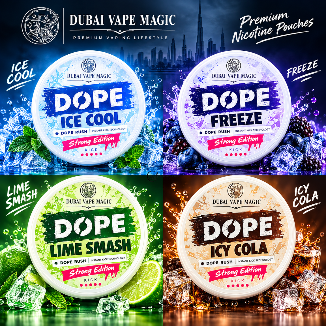 DOPE Nicotine Pouches UAE | Instant Kick