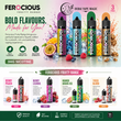 Ferocious E-Liquid 3mg Vape Juice 60ml | Dubai Vape Magic