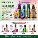 Ferocious E-Liquid 3mg Vape Juice 60ml | Dubai Vape Magic