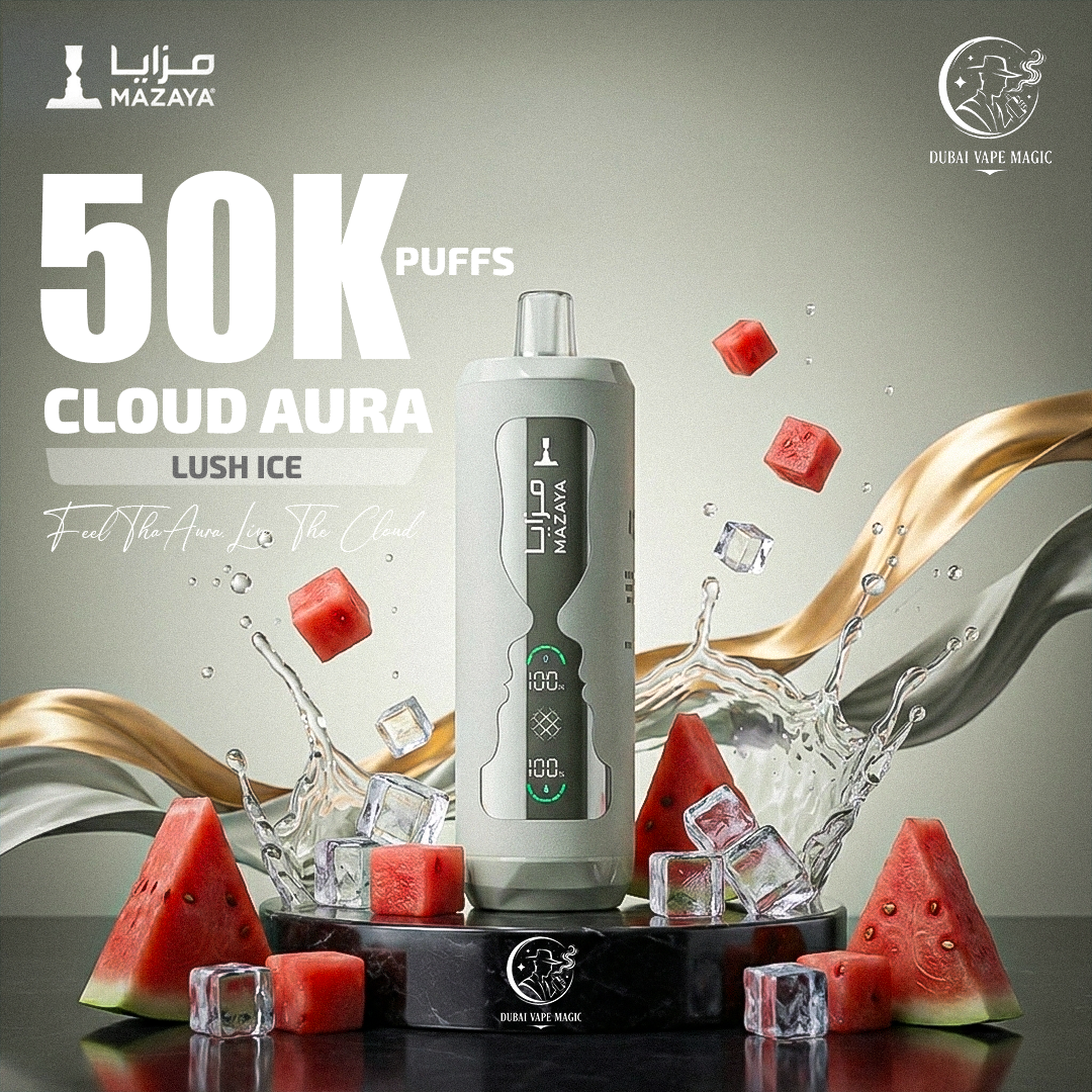 Mazaya Cloud Aura 50000 Puffs Disposable | Dubai Vape Magic