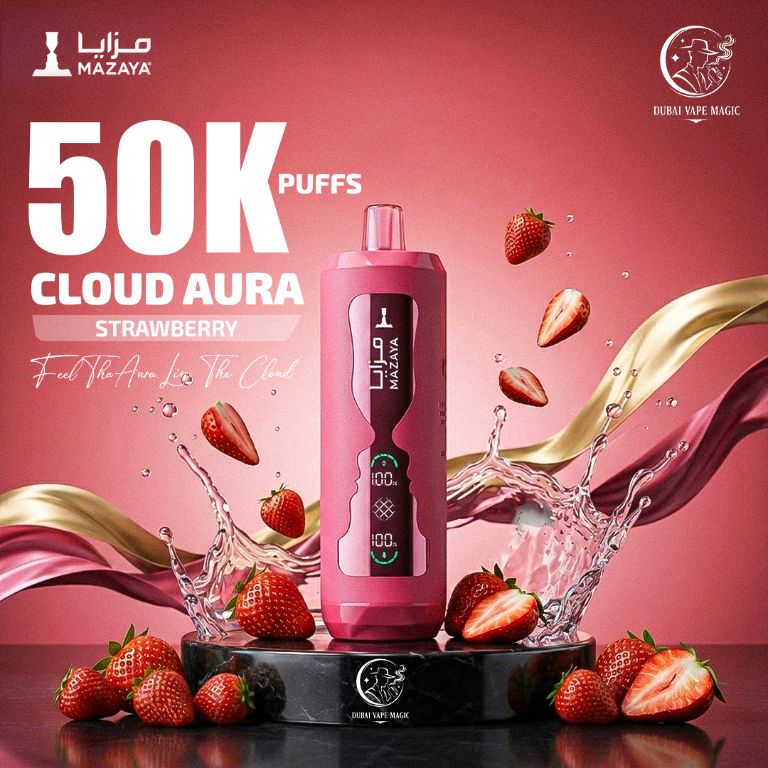 Mazaya Cloud Aura 50000 Puffs Disposable | Dubai Vape Magic