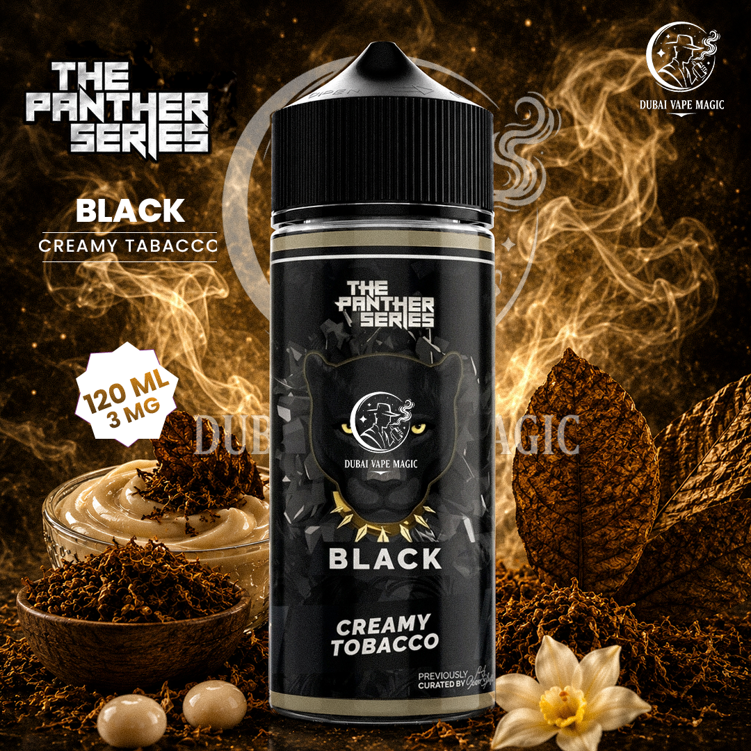 Dr Vapes Black Creamy Tobacco 120ml 3mg | Dubai Vape Magic