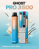 VAPES BAR GHOST PRO 3500 PUFFS Disposable Vape UAE Dubai Online