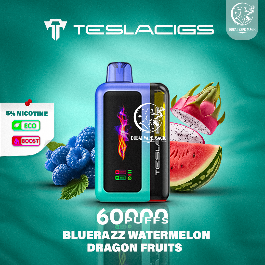 Teslacigs Tesla Bar 60K Puffs | Dubai Vape Magic