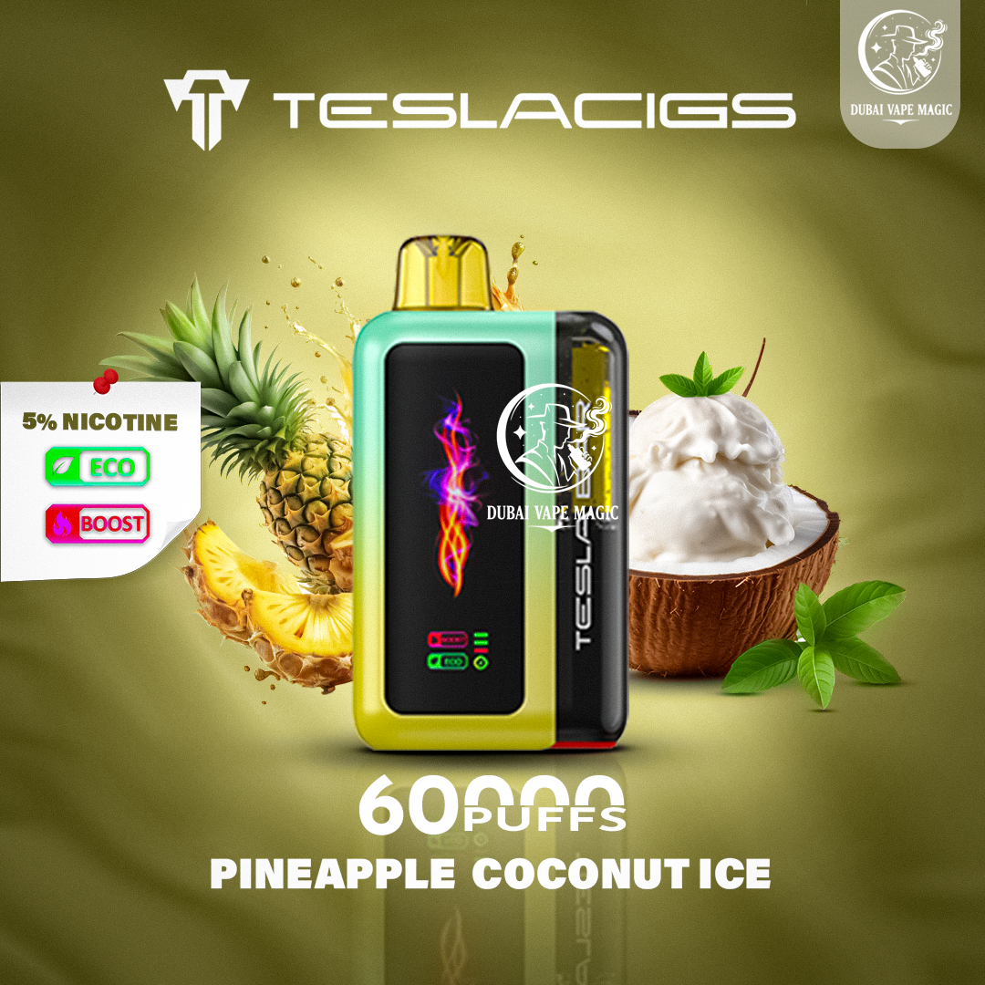 Teslacigs Tesla Bar 60K Puffs | Dubai Vape Magic