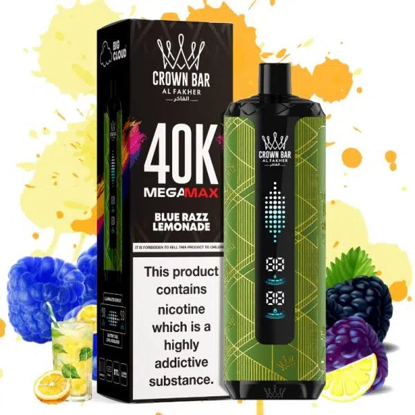 Al Fakher Crown Bar Mega Max 40000 Puffs Vape | Dubai Store