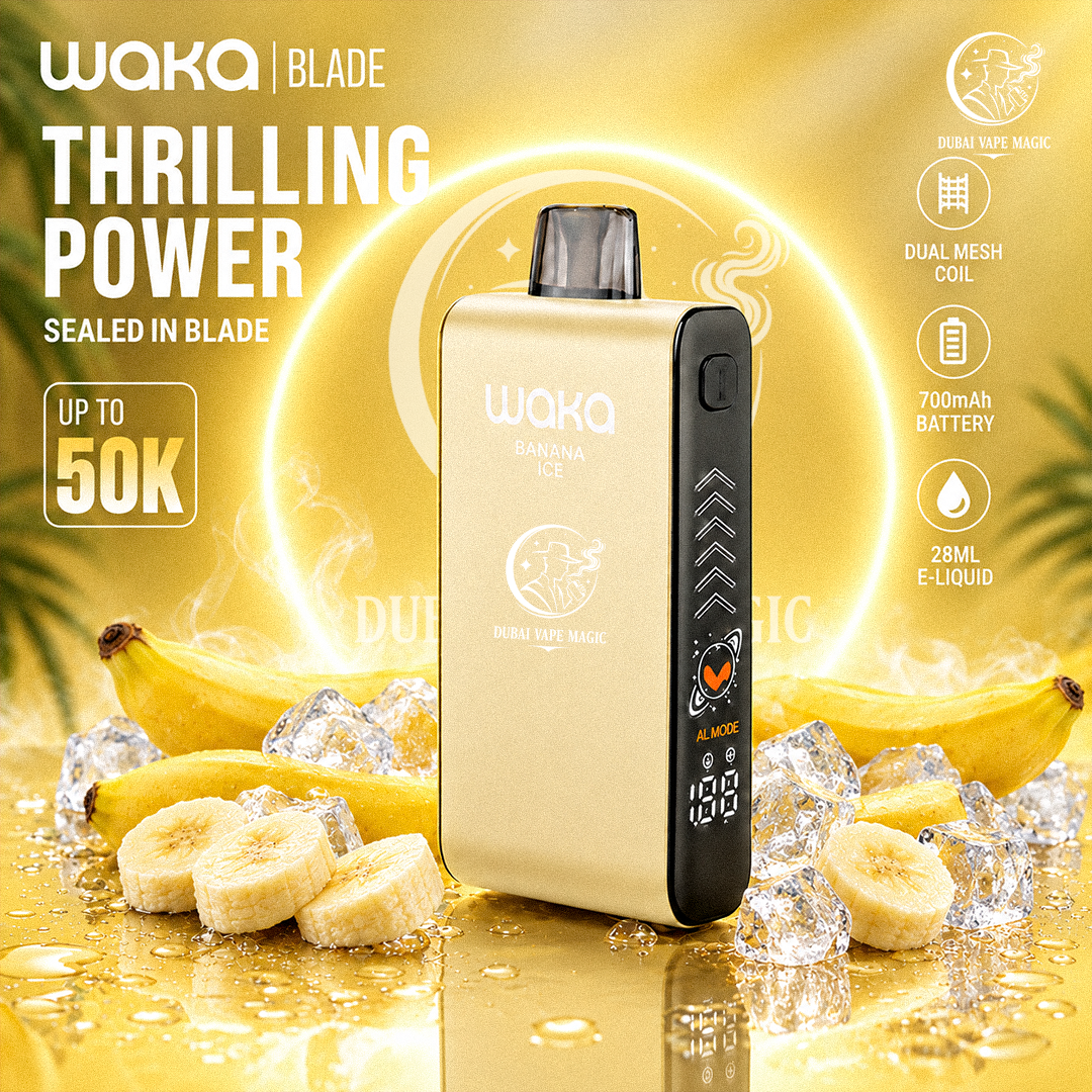 Waka Blade 50000 Puffs Disposable Vape | Dubai Vape Magic