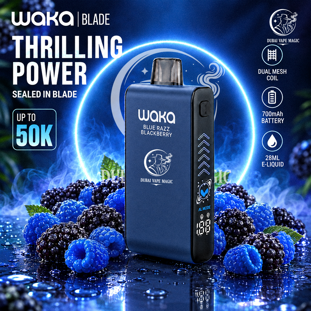 Waka Blade 50000 Puffs Disposable Vape | Dubai Vape Magic