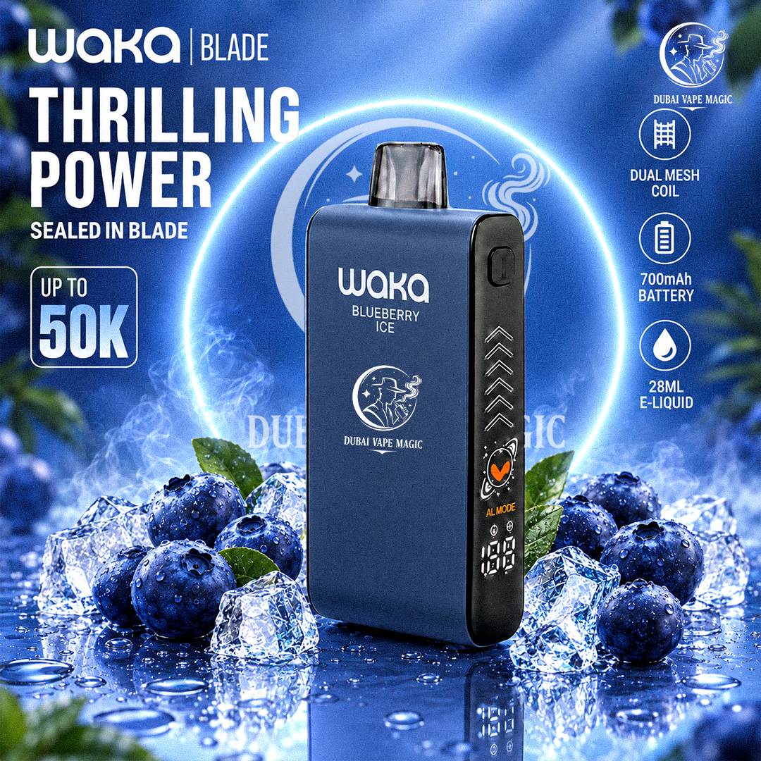 Waka Blade 50000 Puffs Disposable Vape | Dubai Vape Magic