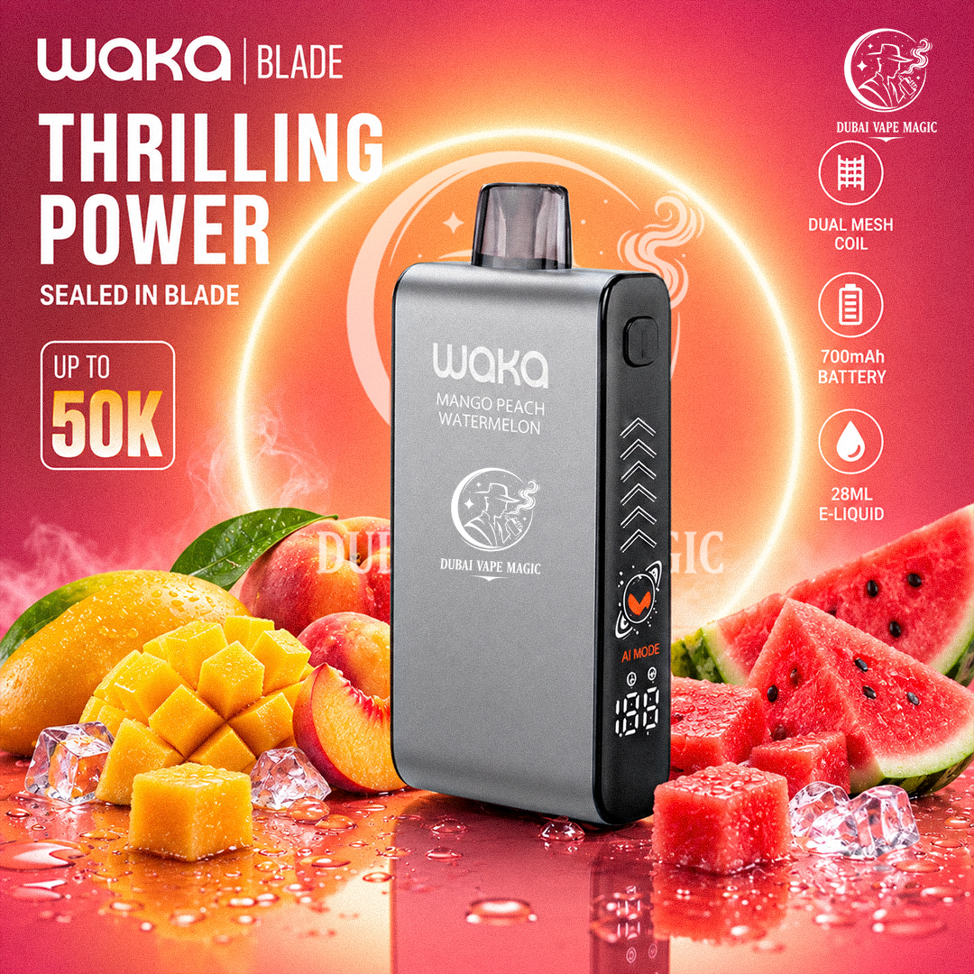 Waka Blade 50000 Puffs Disposable Vape | Dubai Vape Magic