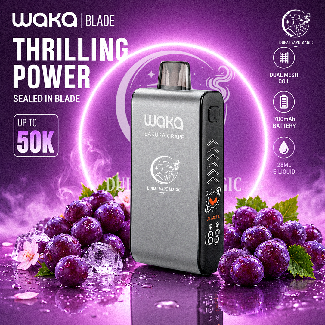 Waka Blade 50000 Puffs Disposable Vape | Dubai Vape Magic