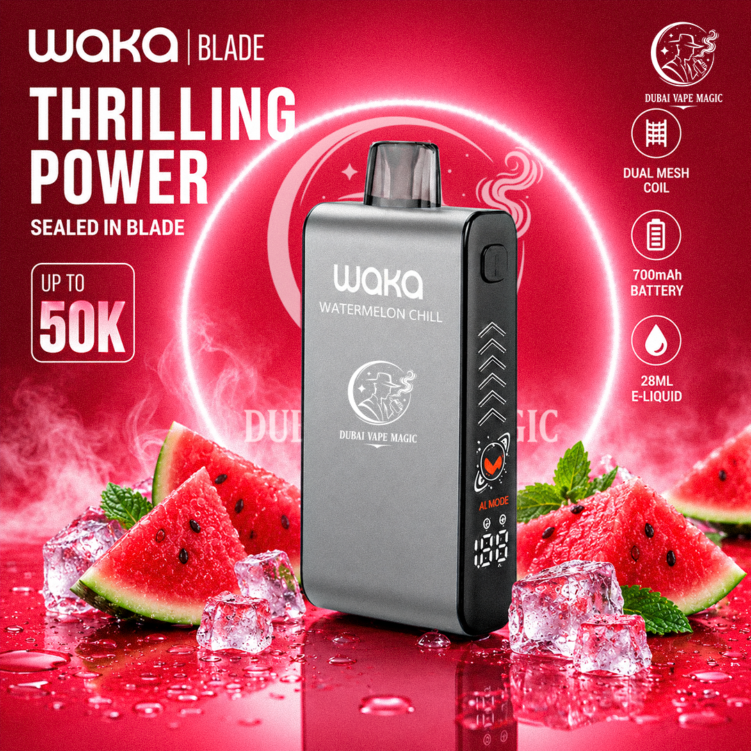 Waka Blade 50000 Puffs Disposable Vape | Dubai Vape Magic