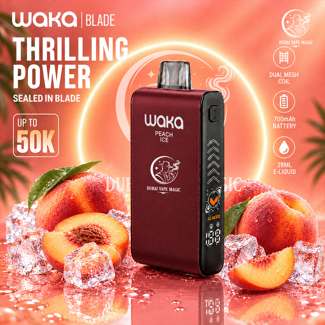 Waka Blade 50000 Puffs Disposable Vape | Dubai Vape Magic