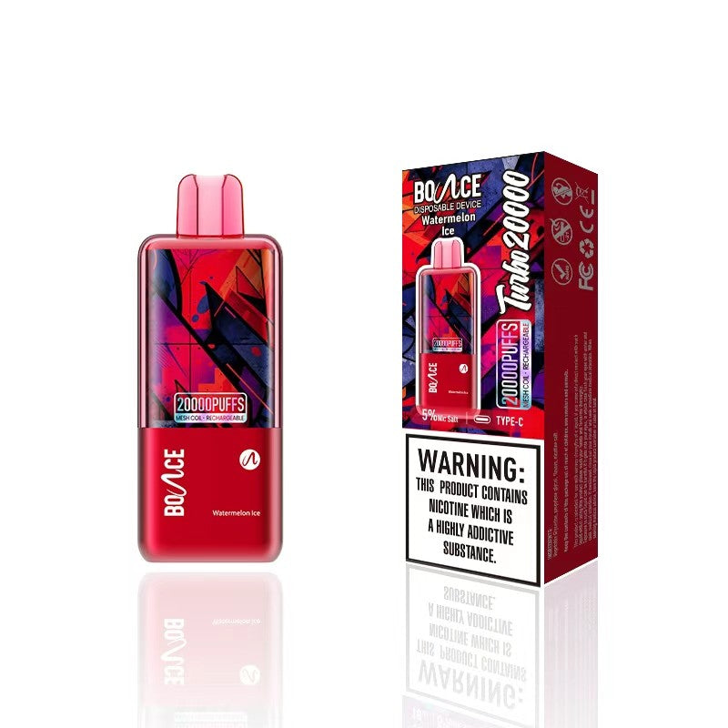Buy Bounce Turbo 20000 Puffs Disposable Vape in Dubai